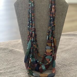 Multicolor Beaded Necklace